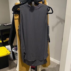 LOFT Dark Gray Knit Top